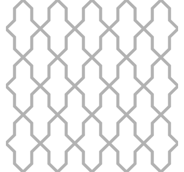 Grey harmony geometric wallpaper - TenStickers