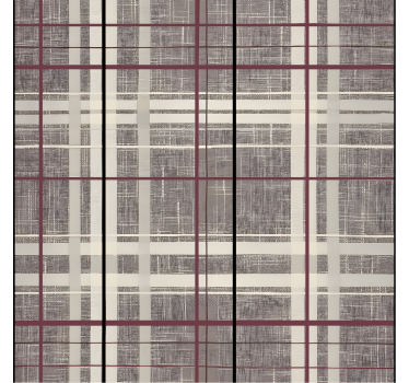 Stone effect Scotthish pattern wallpaper squares - TenStickers