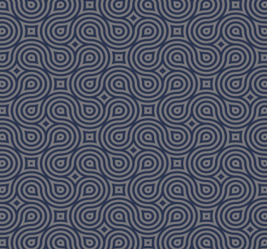 Geometric Tranquility geometric wallpaper - TenStickers