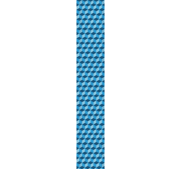 3D Cube Pattern geometric wallpaper - TenStickers