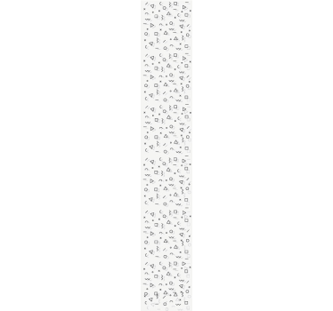 Minimalist shapes design geometric wallpaper - TenStickers