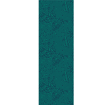 Organic Line Pattern geometric wallpaper - TenStickers