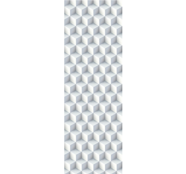 Cubic Illusion wallpaper geometric - TenStickers