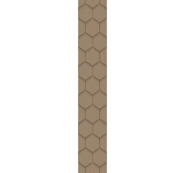 Geometric Chevron geometric wallpaper - TenStickers