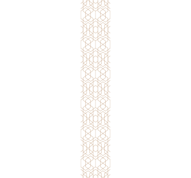 Geometric wallpaper in geometric harmony - TenStickers