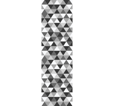 Geometric wallpaper geometric triangular design - TenStickers