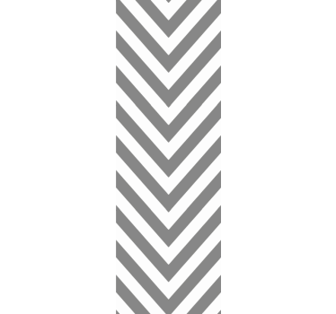 Chevron Stripe Pattern geometric wallpaper - TenStickers