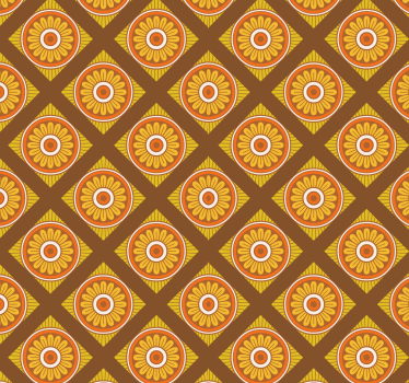 70's dods vertical stripes retro wallpaper - TenStickers
