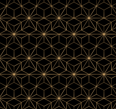Geometric wallpaper luxe design - TenStickers