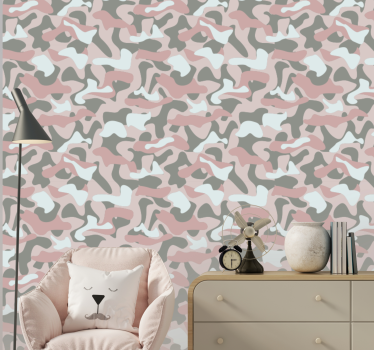 Camouflage Zebra wallpaper zebras - TenStickers
