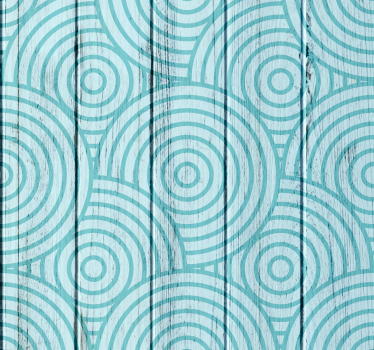 Circles on Wood geometric wallpaper - TenStickers