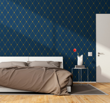 Geometric wallpaper elegant geometric lines - TenStickers