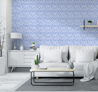 Geometric wallpaper geometric floral array - TenStickers