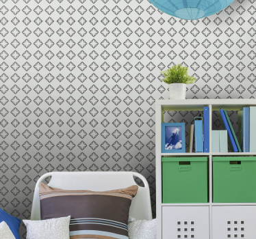 Geometric wallpaper geometric shapes elegance - TenStickers