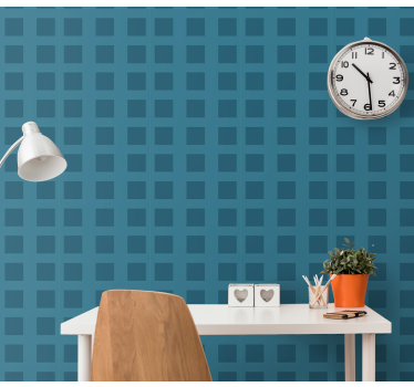 Geometric wallpaper geometric squares - TenStickers