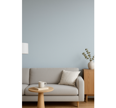 Geometric wallpaper in elegant nordic blue - TenStickers