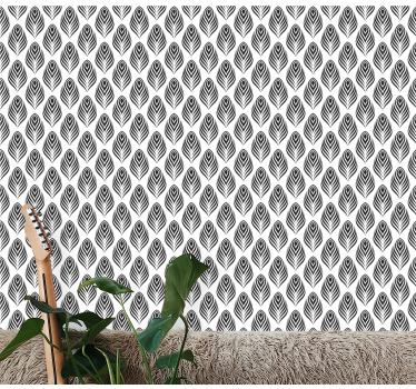 Intricate geometric geometric wallpaper - TenStickers