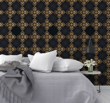 Textured wallpaper Royal Adoration - TenStickers