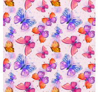 Colorful watercolor butterflies wallpaper